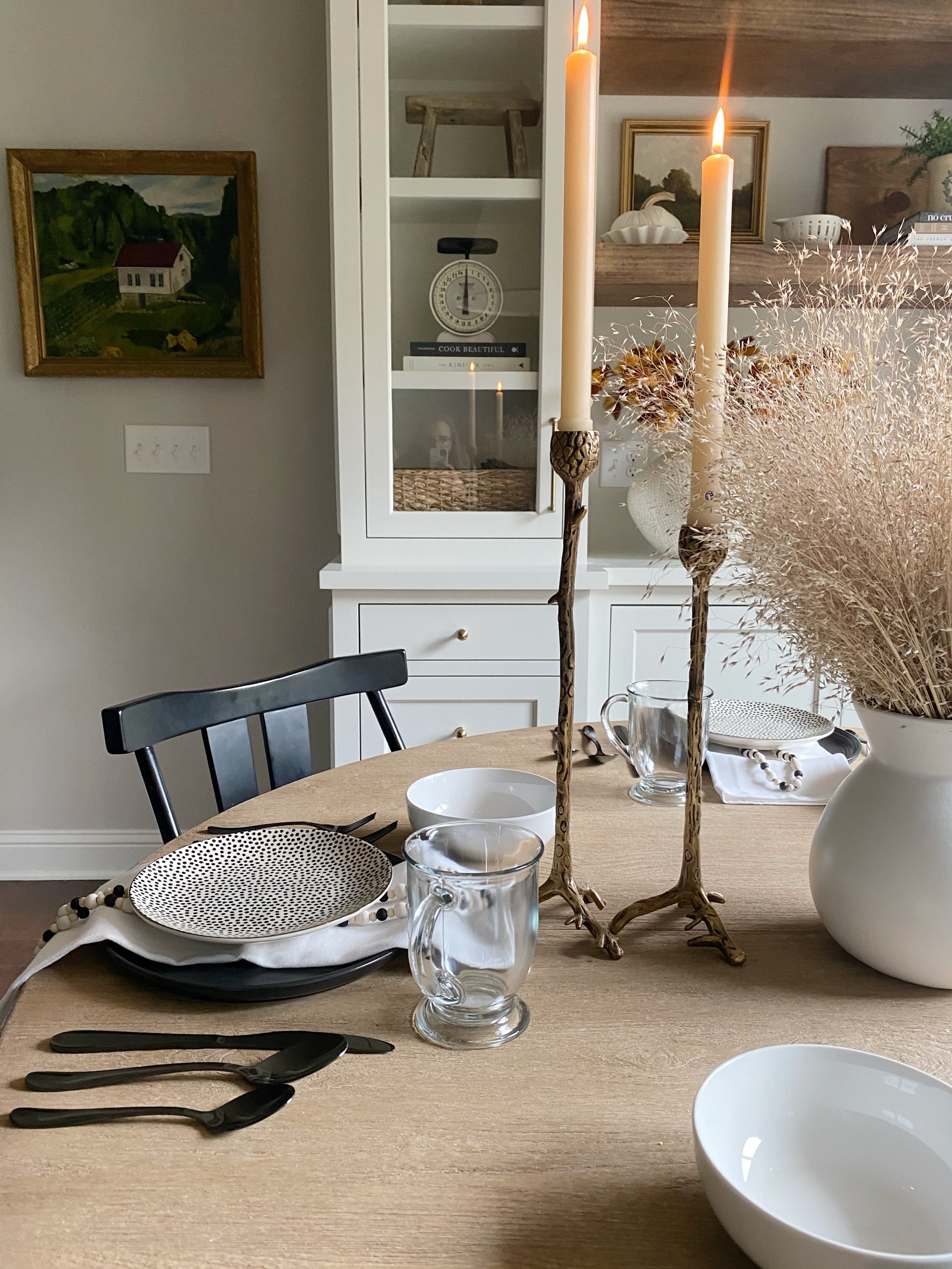 Styled Table for the Holidays from Walmart Home - Our Vintage Nest